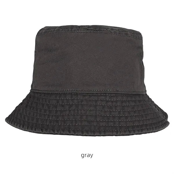 Cotton Bucket Hat for Outdoor Hiking