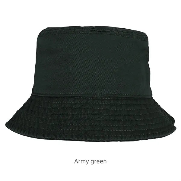 Cotton Bucket Hat for Outdoor Hiking