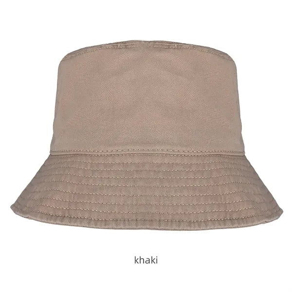 Cotton Bucket Hat for Outdoor Hiking