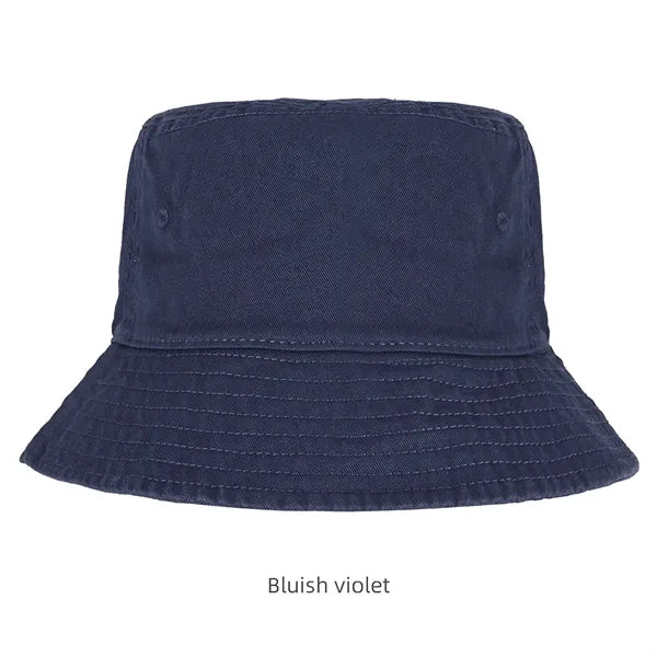 Cotton Bucket Hat for Outdoor Hiking