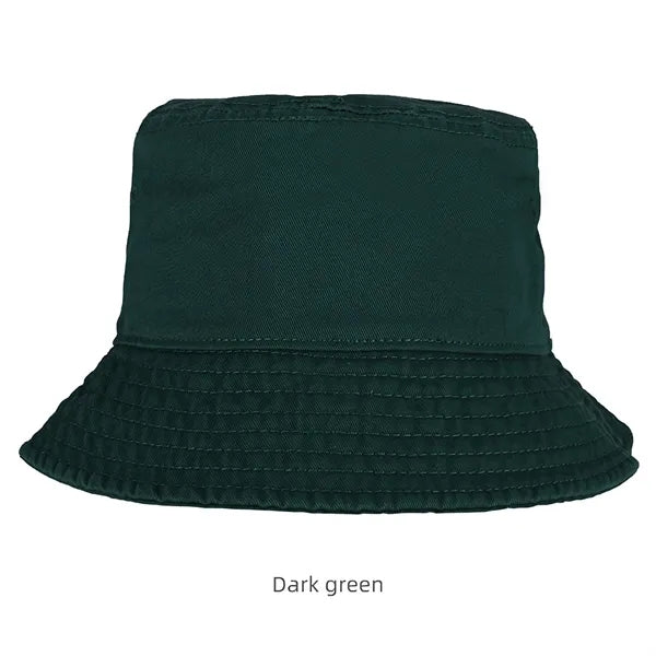 Cotton Bucket Hat for Outdoor Hiking