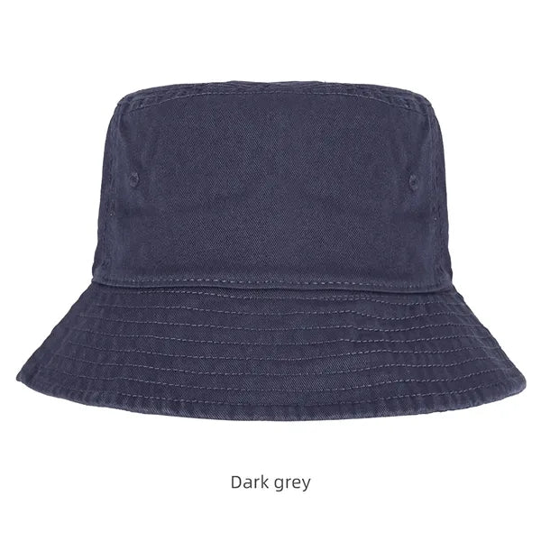 Cotton Bucket Hat for Outdoor Hiking