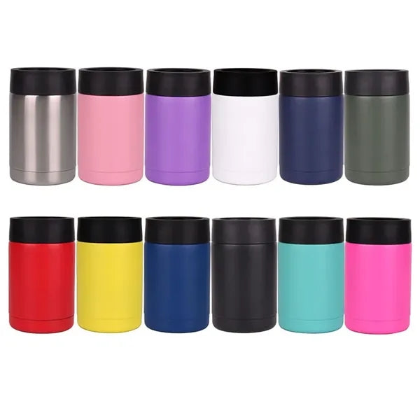 12 oz Stainless Steel Insulated Can & Bottle Cooler