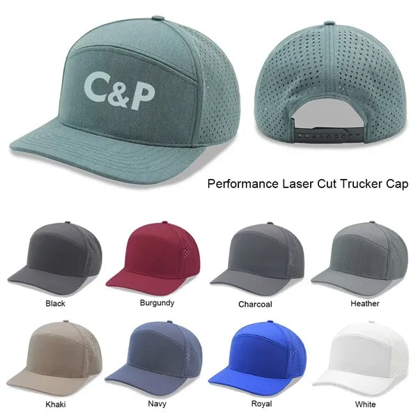 Performance Laser Cut Truker Cap