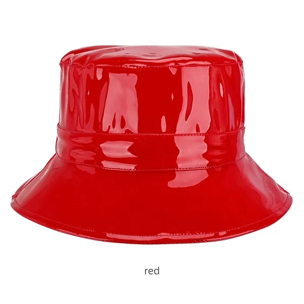 PU Leather Bucket Hat for All Seasons