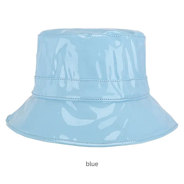 PU Leather Bucket Hat for All Seasons