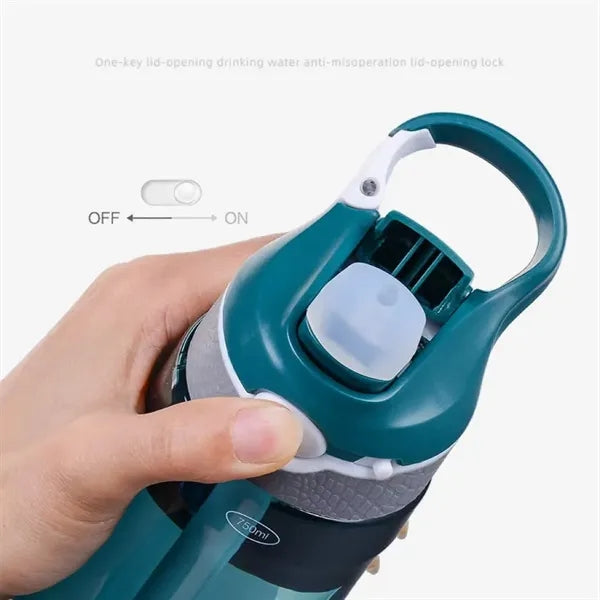 Tritan plastic sports water bottle