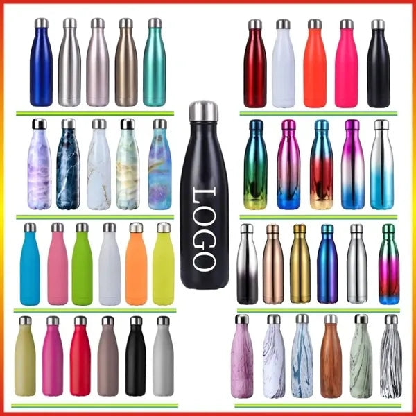 17 Oz Stainless steel thermos cup sports bottle