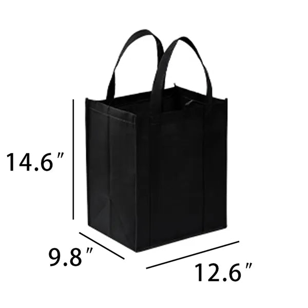 Non-Woven Shopper Tote with Plastic Stability Insert