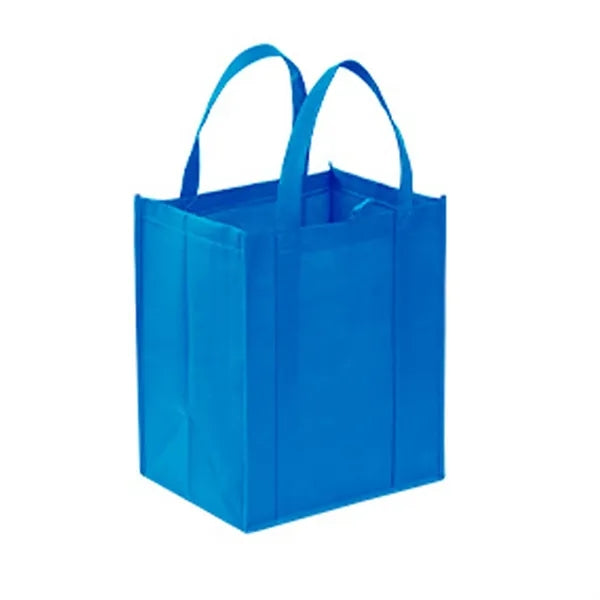 Non-Woven Shopper Tote with Plastic Stability Insert