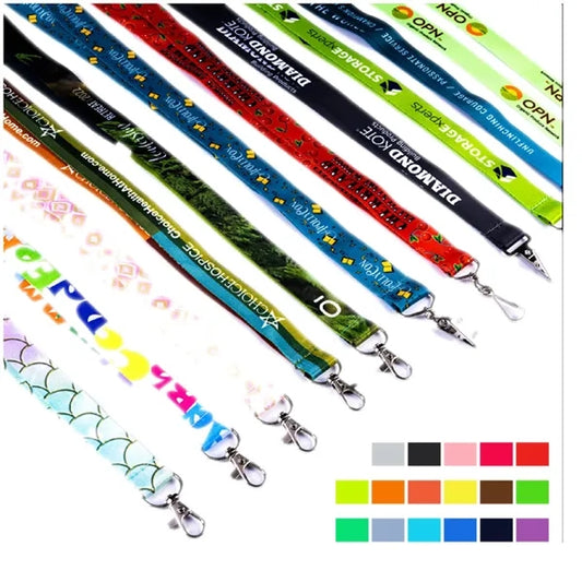 Full Color 3/4" Lanyard w/ Breakaway Release