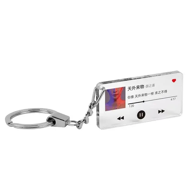 Custom-Shape Acrylic Keychain