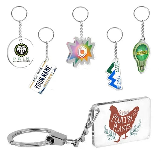 Custom-Shape Acrylic Keychain
