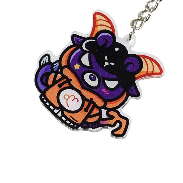 Custom-Shape Acrylic Keychain