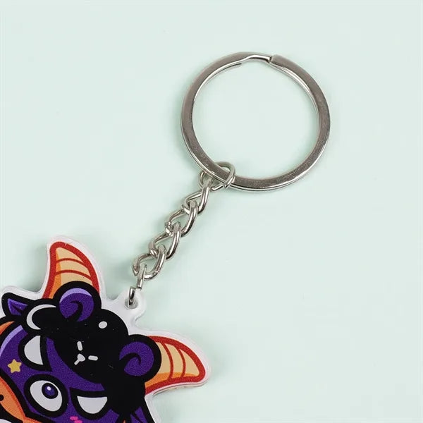Custom-Shape Acrylic Keychain