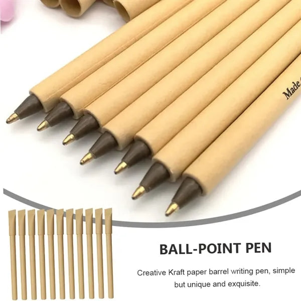 Biodegradable Kraft Paper Eco-Friendly Pen