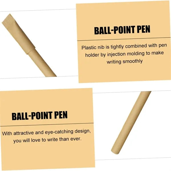 Biodegradable Kraft Paper Eco-Friendly Pen