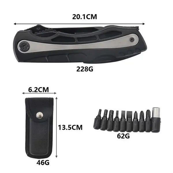 Multitool Pliers Screwdrivers Bottle Opener Pocket Knife