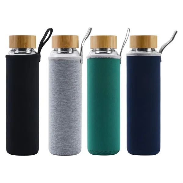 Glass Water Bottle Sleeve 550ML