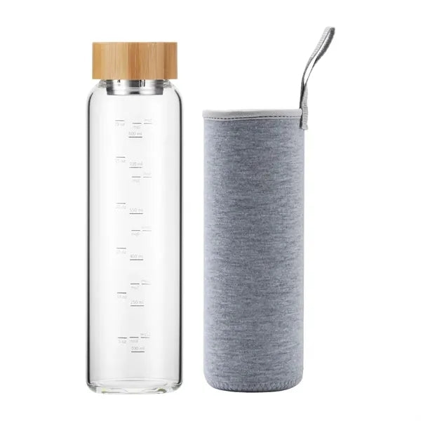 Glass Water Bottle Sleeve 550ML