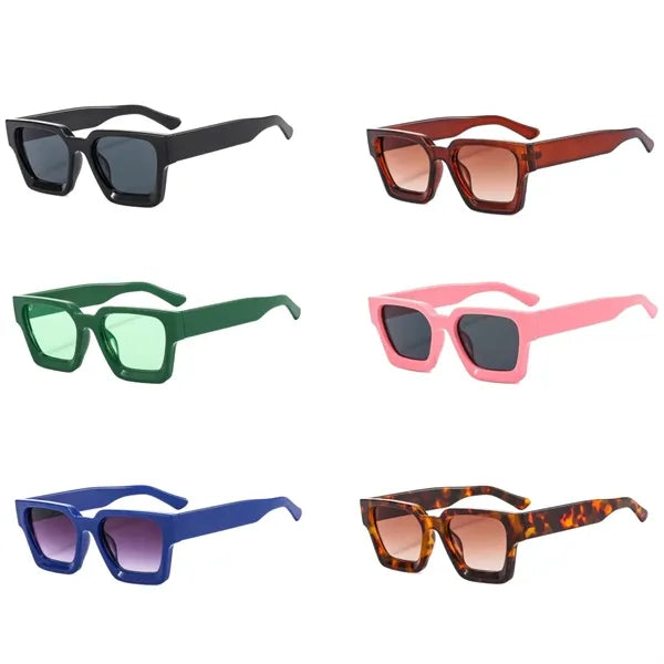 Unisex Classic Square Sunglasses
