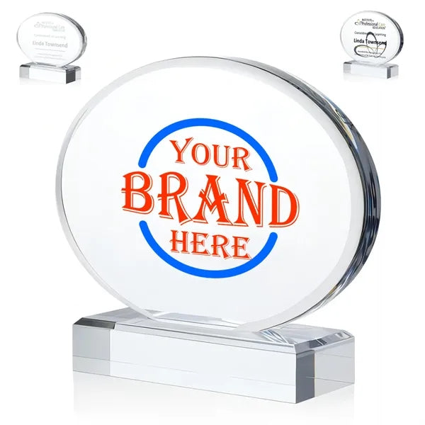 Oval Acrylic Award