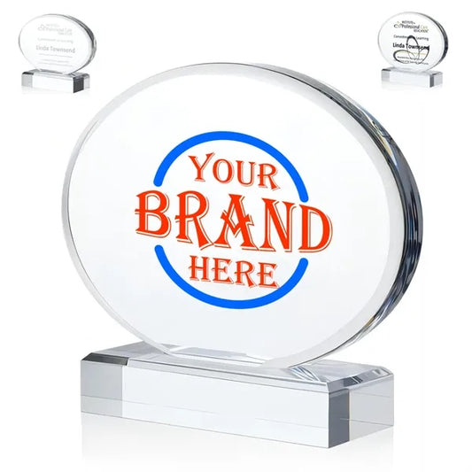 Oval Acrylic Award
