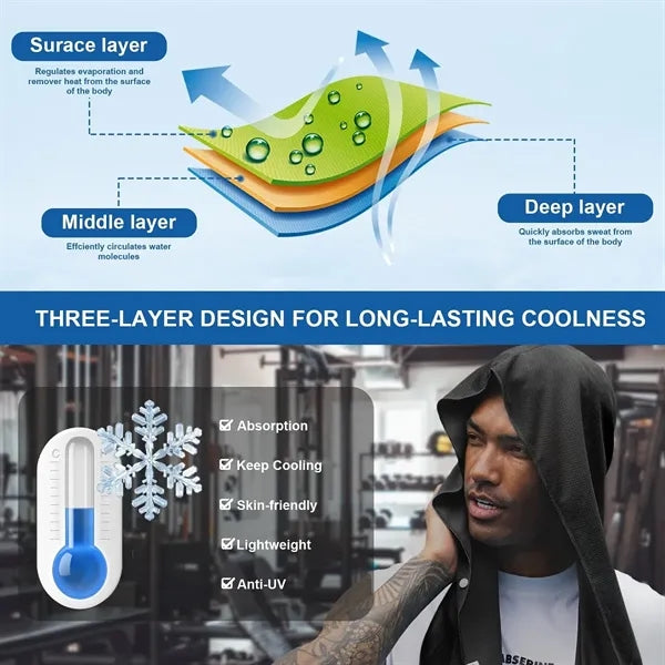 Cooling Hoodie Towel