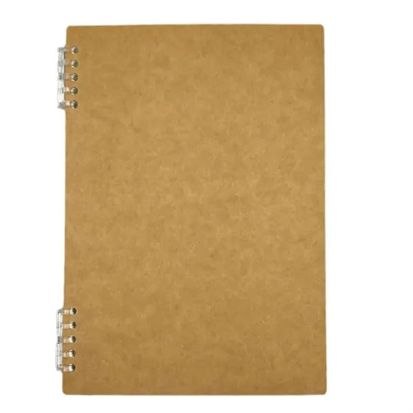B5 Kraft Cover Spiral Notebook