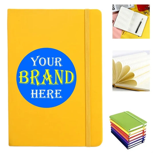 A5 Notebook w/ an Elastic Band