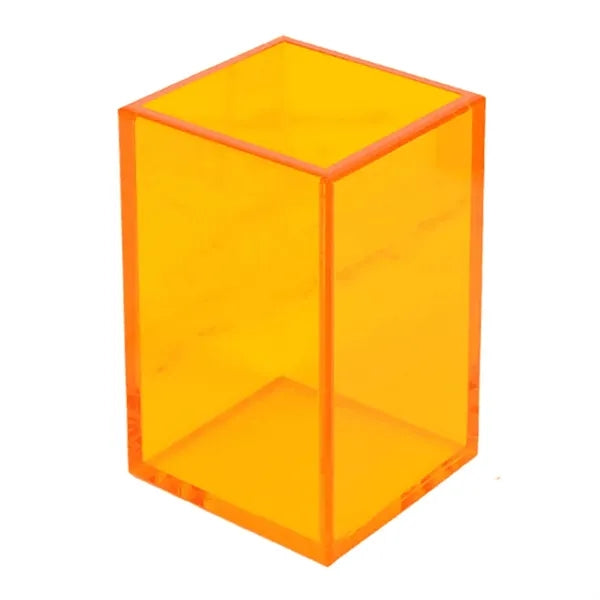 Acrylic Transparent Colorful Pen Holder
