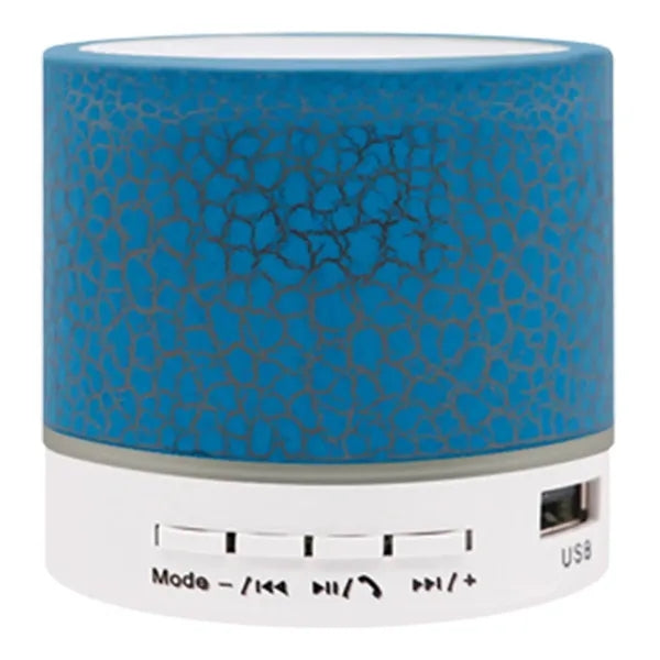 Led Wireless Speaker w/ Cracked Design