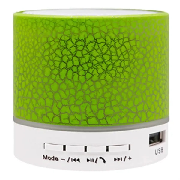 Led Wireless Speaker w/ Cracked Design