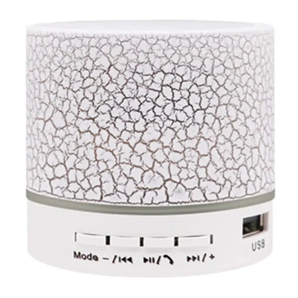 Led Wireless Speaker w/ Cracked Design