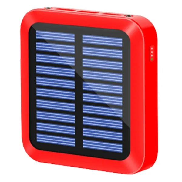 10000Mah Portable Solar Power Bank Flashlight