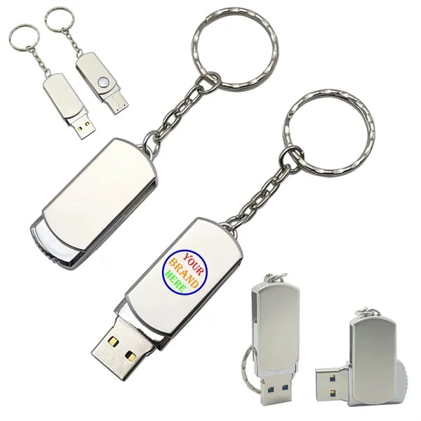Keychain Usb Flash Drive 3.0-8Gb