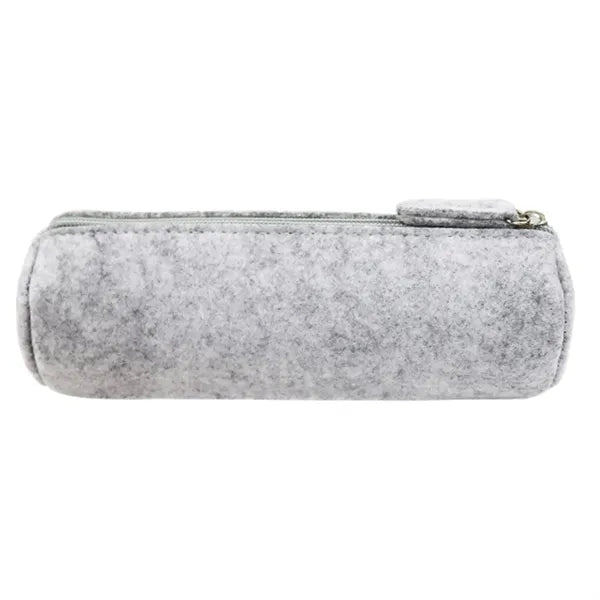 Felt Round Stationery Storage Bag