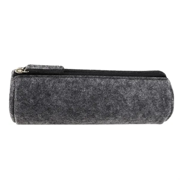 Felt Round Stationery Storage Bag