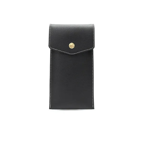 Leather Pencil Case Office Storage Bag Prevent Ink Leakage