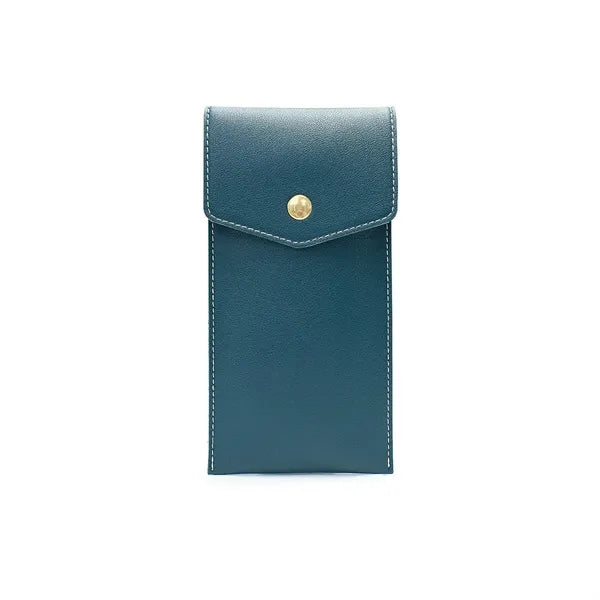 Leather Pencil Case Office Storage Bag Prevent Ink Leakage