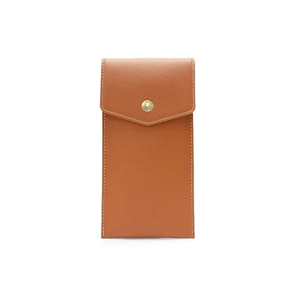 Leather Pencil Case Office Storage Bag Prevent Ink Leakage