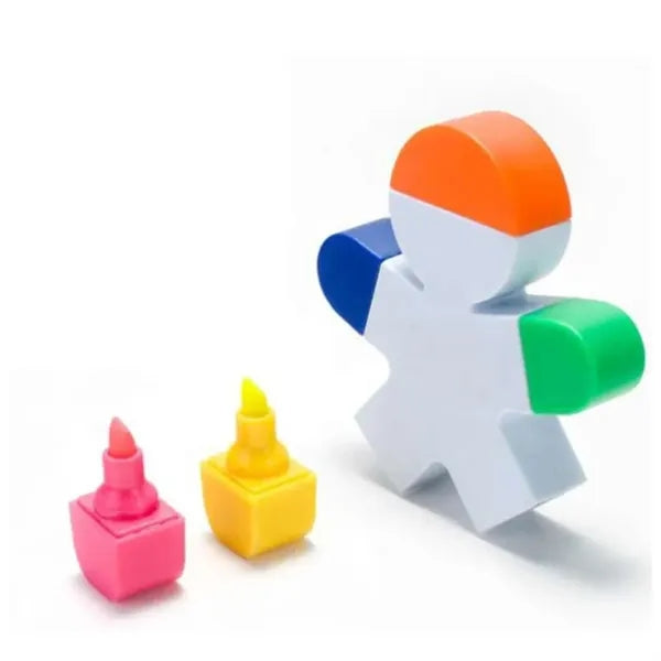 Colorful Multi-headed Fluorescent Pens