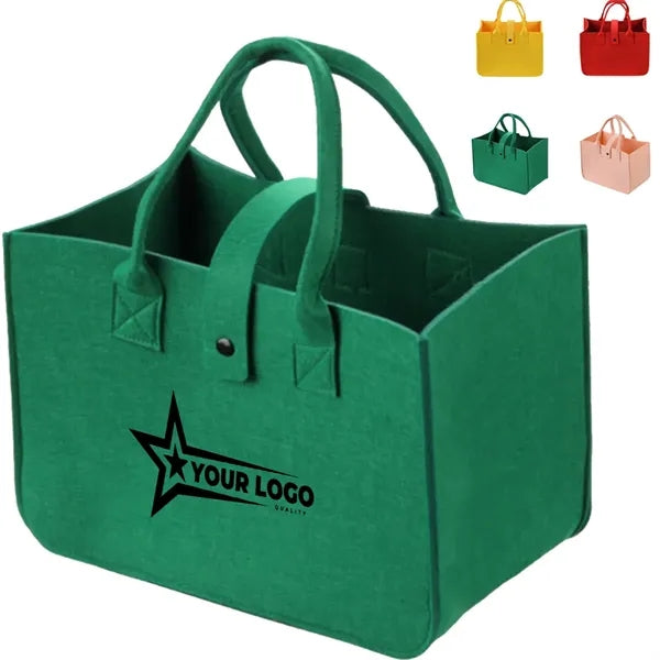 Felt Bag Large Capacity Shopping Tote Fashion Storage