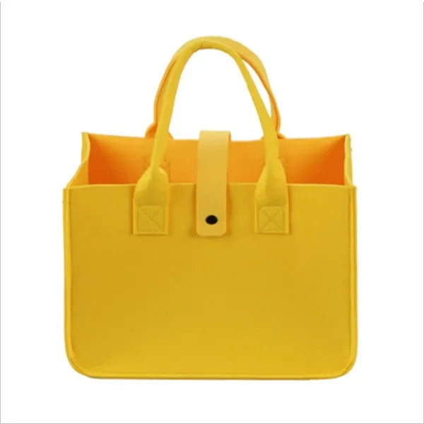 Felt Bag Large Capacity Shopping Tote Fashion Storage
