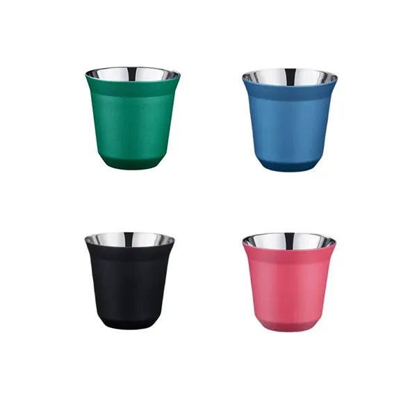 3 oz Double Wall Stainless Steel Cups