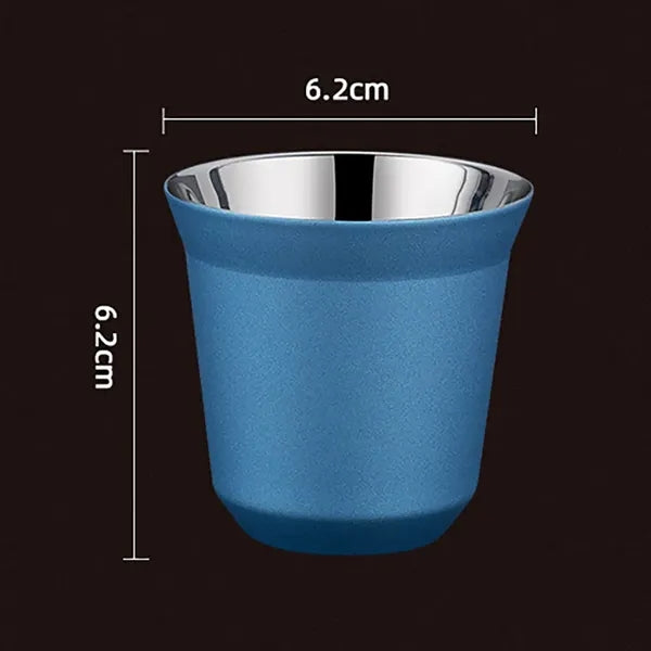 3 oz Double Wall Stainless Steel Cups