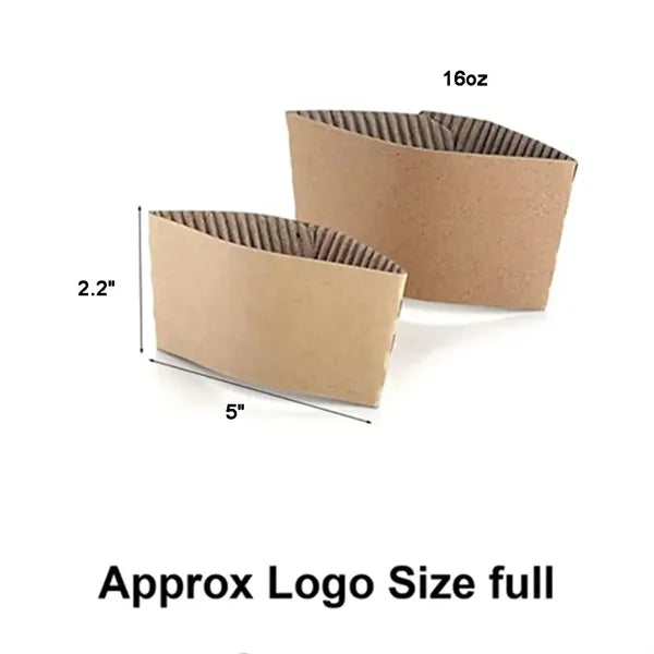 16oz Eco-friendly Cardboard Coffee Sleeve