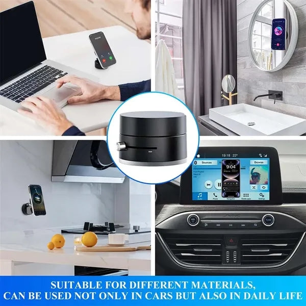 Adjustable Foldable Magnetic Vacuum Suction Phone Holder