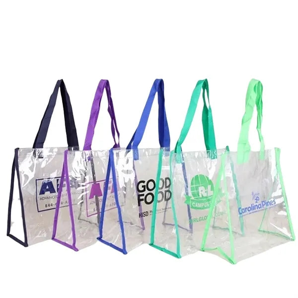 Transparent Stadium Tote Bag Work Concerts Travel Compliant