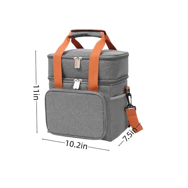Large Capacity Convenient Insulated Meal Bag